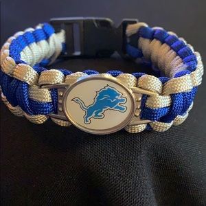 🏈✨DETROIT LIONS NFL BRAIDED PARACORD BRACELET✨🏈